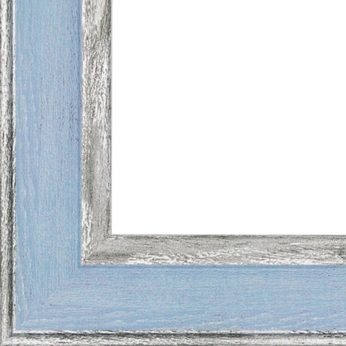 Rama foto Alicante albastru+argintiu A5