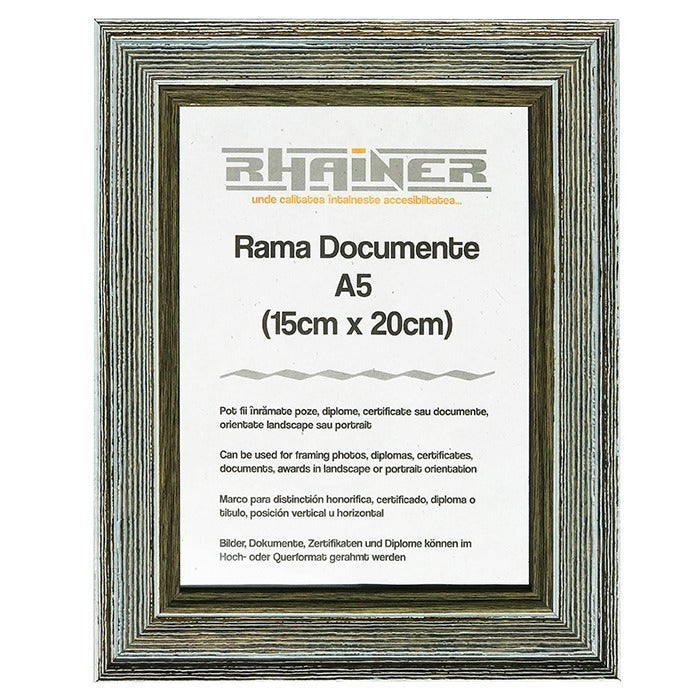 Rama foto Bilbao albastru deschis A5