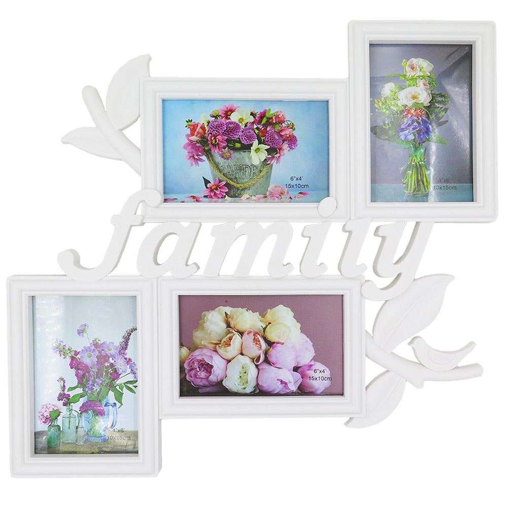 Rama foto plastic colaj Family 4 poze