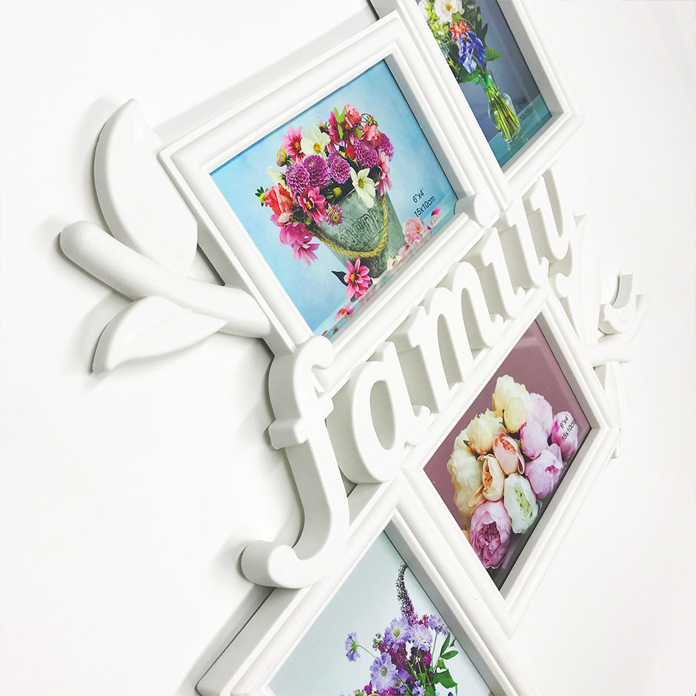 Rama foto plastic colaj Family 4 poze