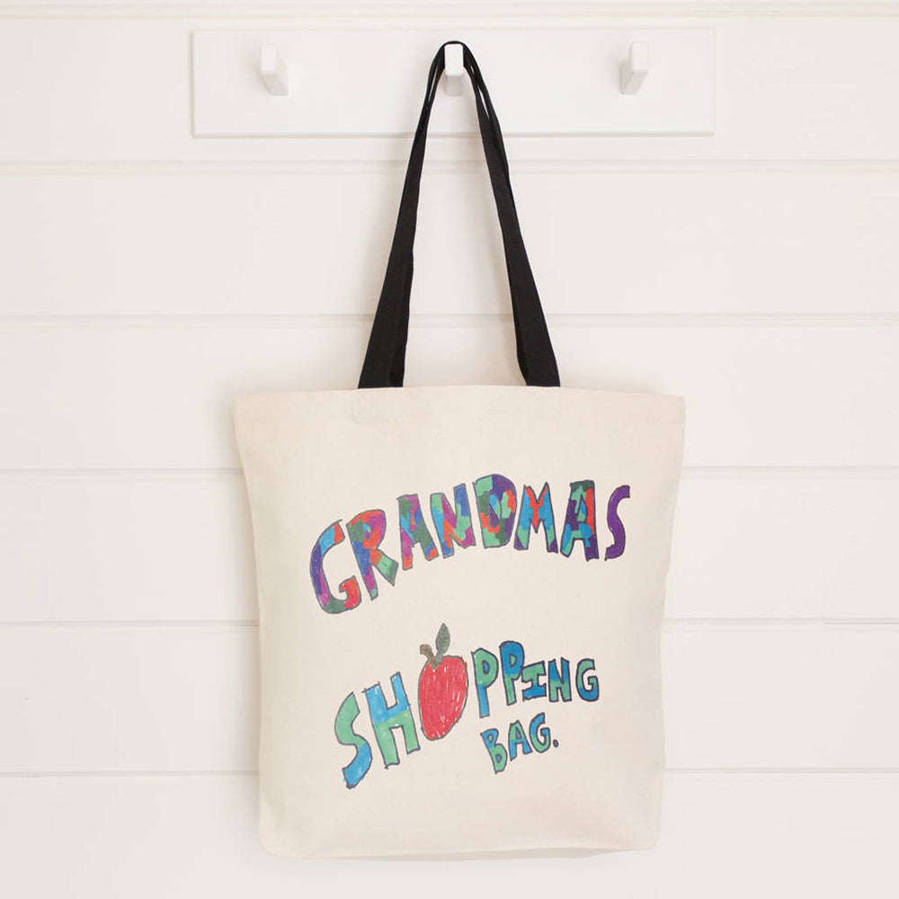 Sacosa canvas TOTE maner negru