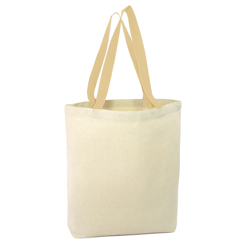 Geanta canvas TOTE maner alb