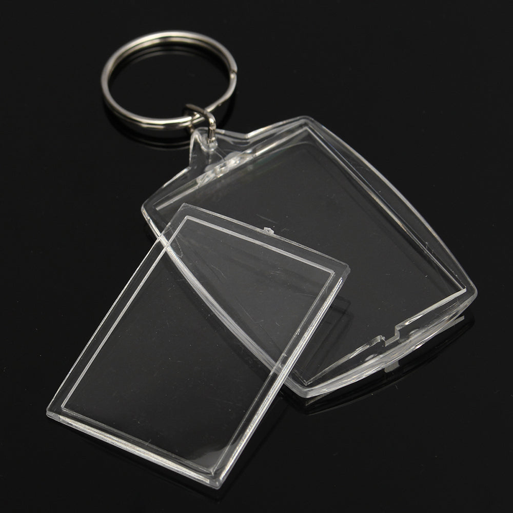 Breloc plastic insertie foto 4x5