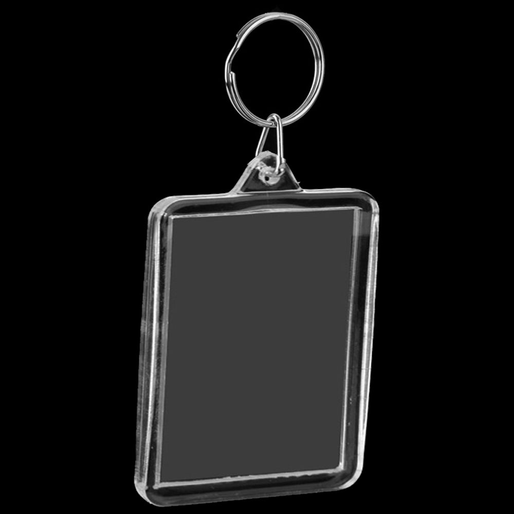 Breloc plastic insertie foto 7x5