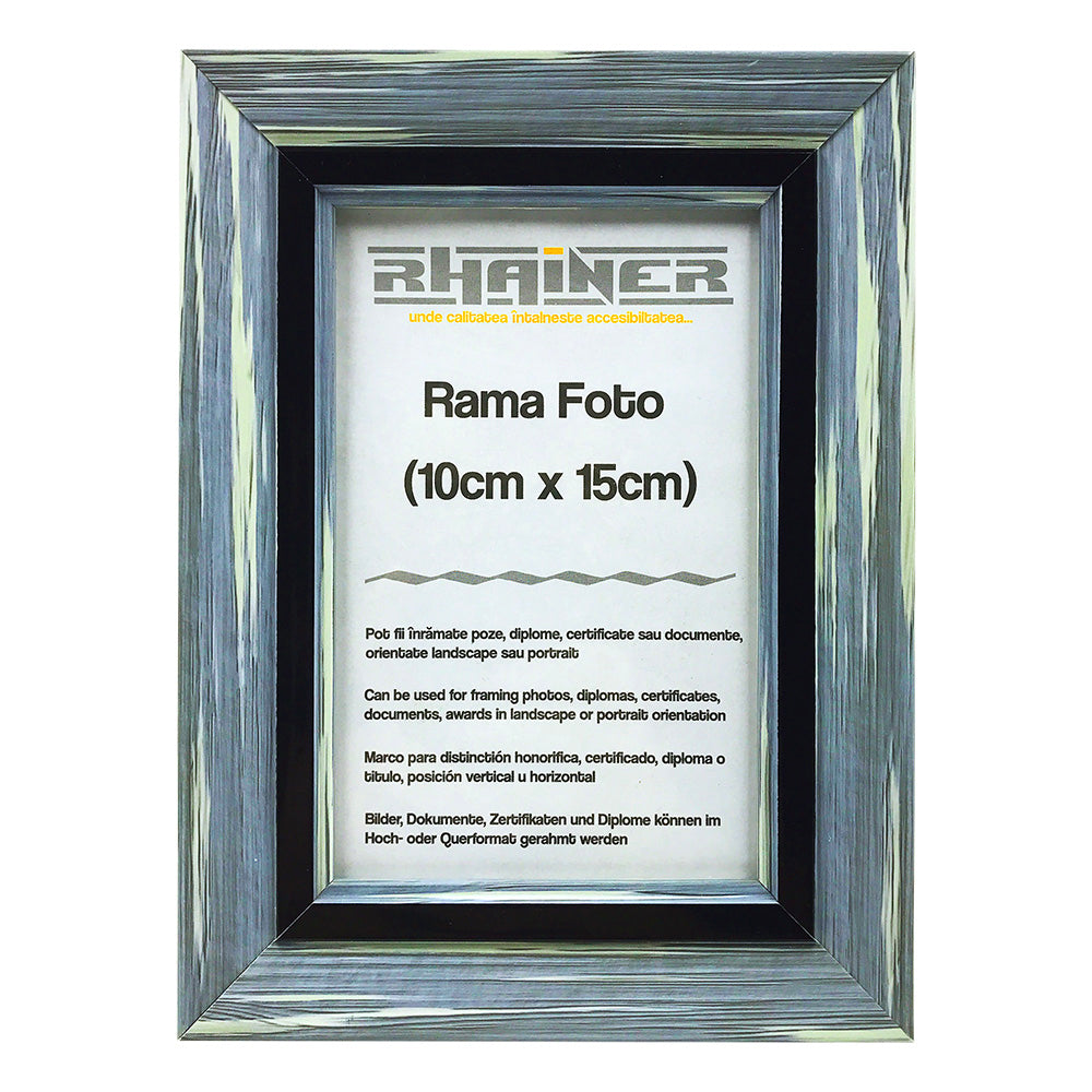 Rama foto Tenerife albastru+negru 10x15