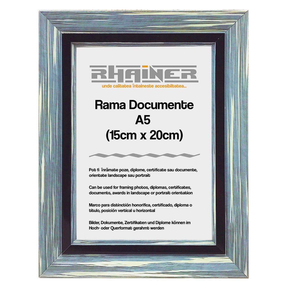 Rama foto Tenerife albastru+negru A5