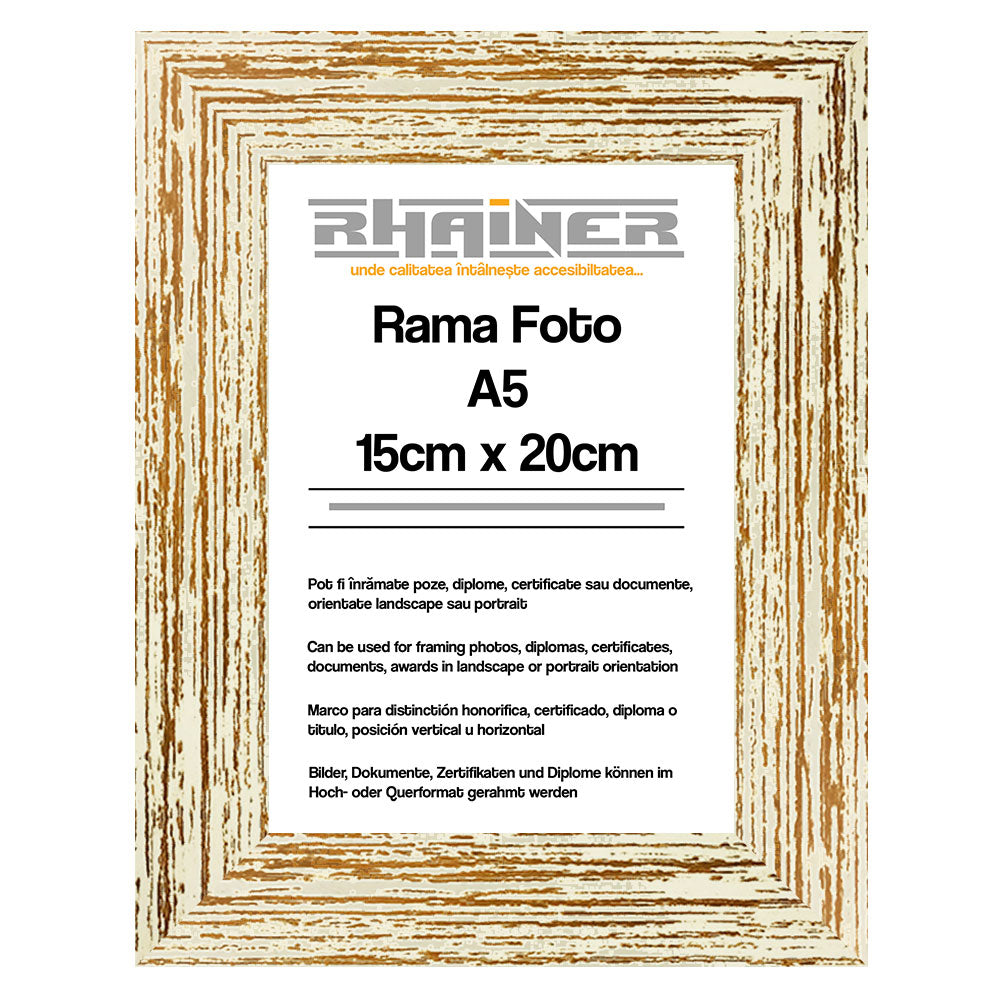 Rama foto Leon crem A5