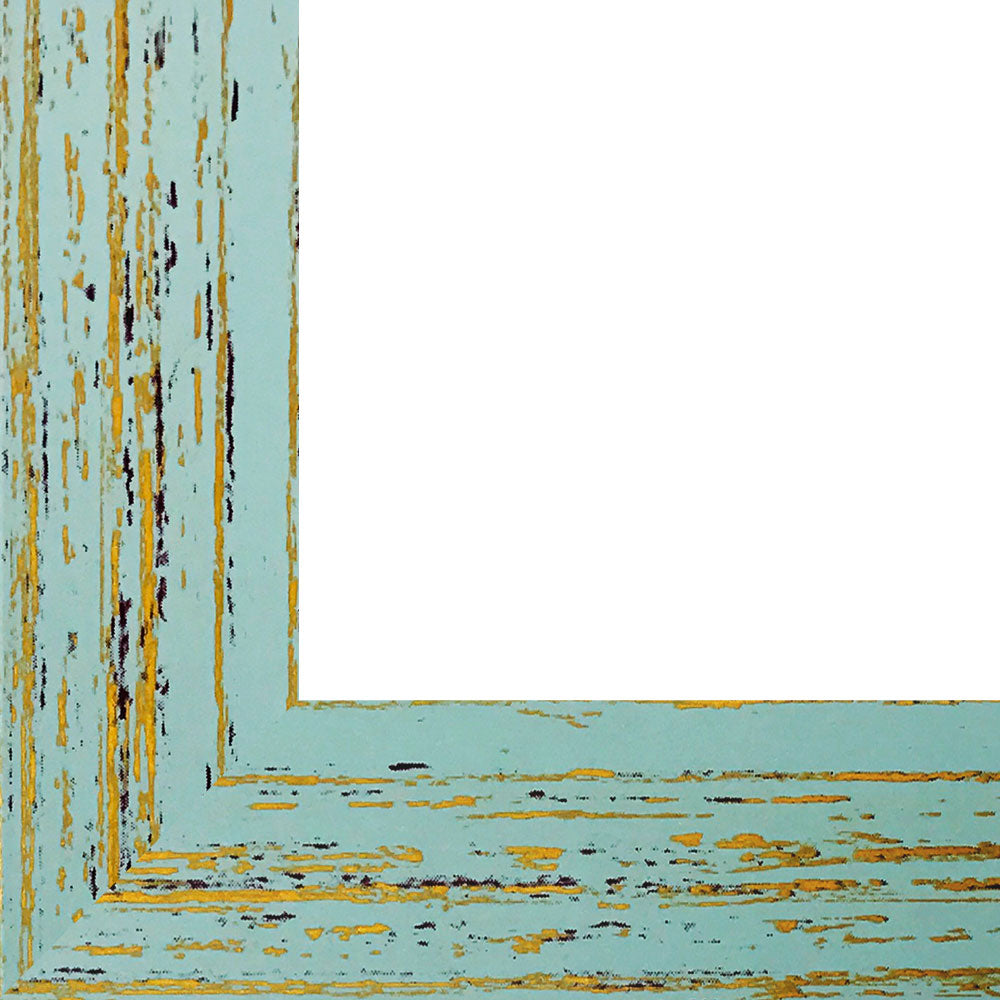 Rama foto Leon albastru deschis A4