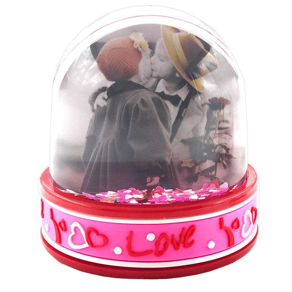 Glob foto Love roz - LED