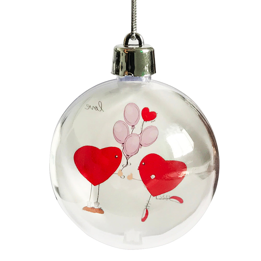 Glob foto rotund pentru brad