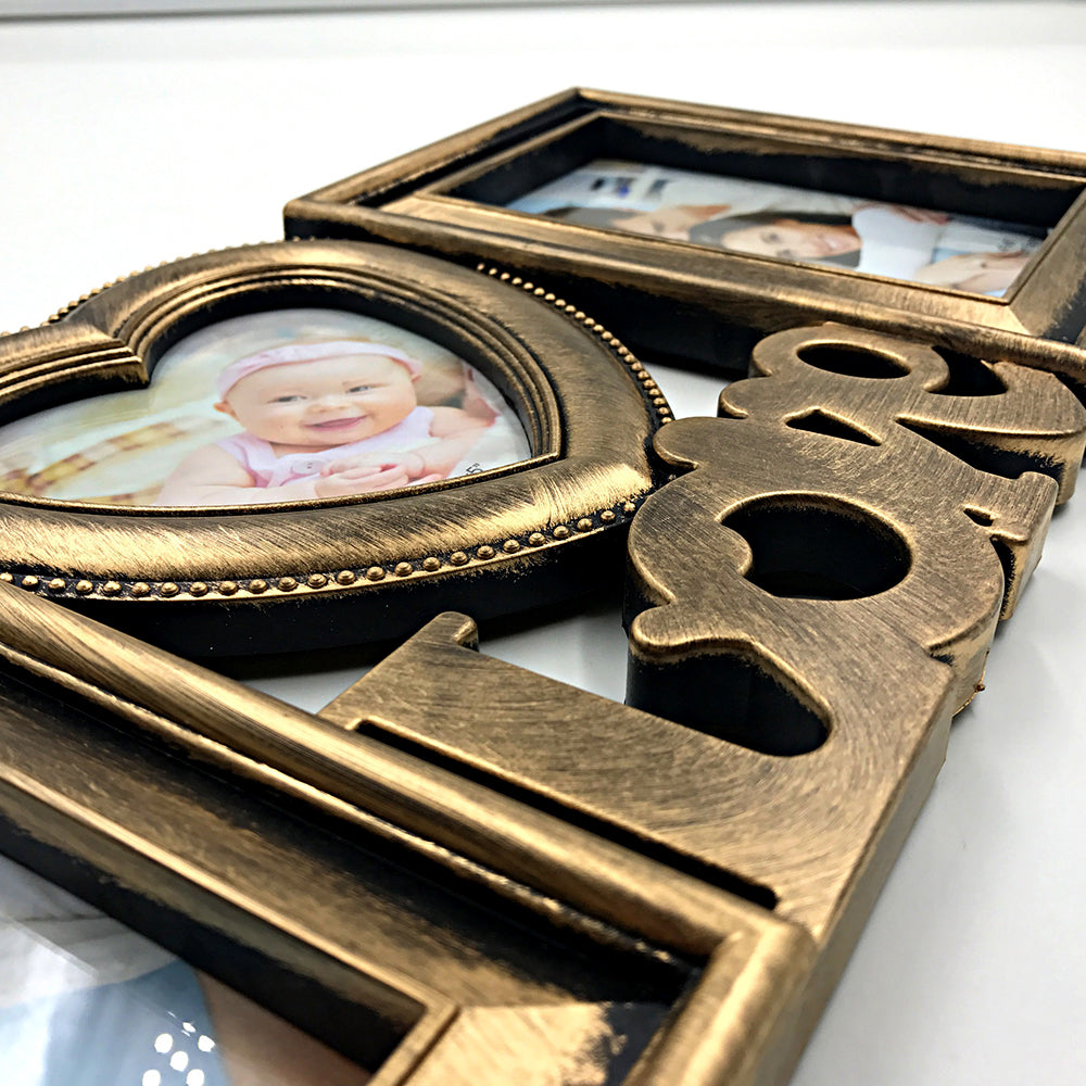 Rama foto colaj Wenge Love 3 poze