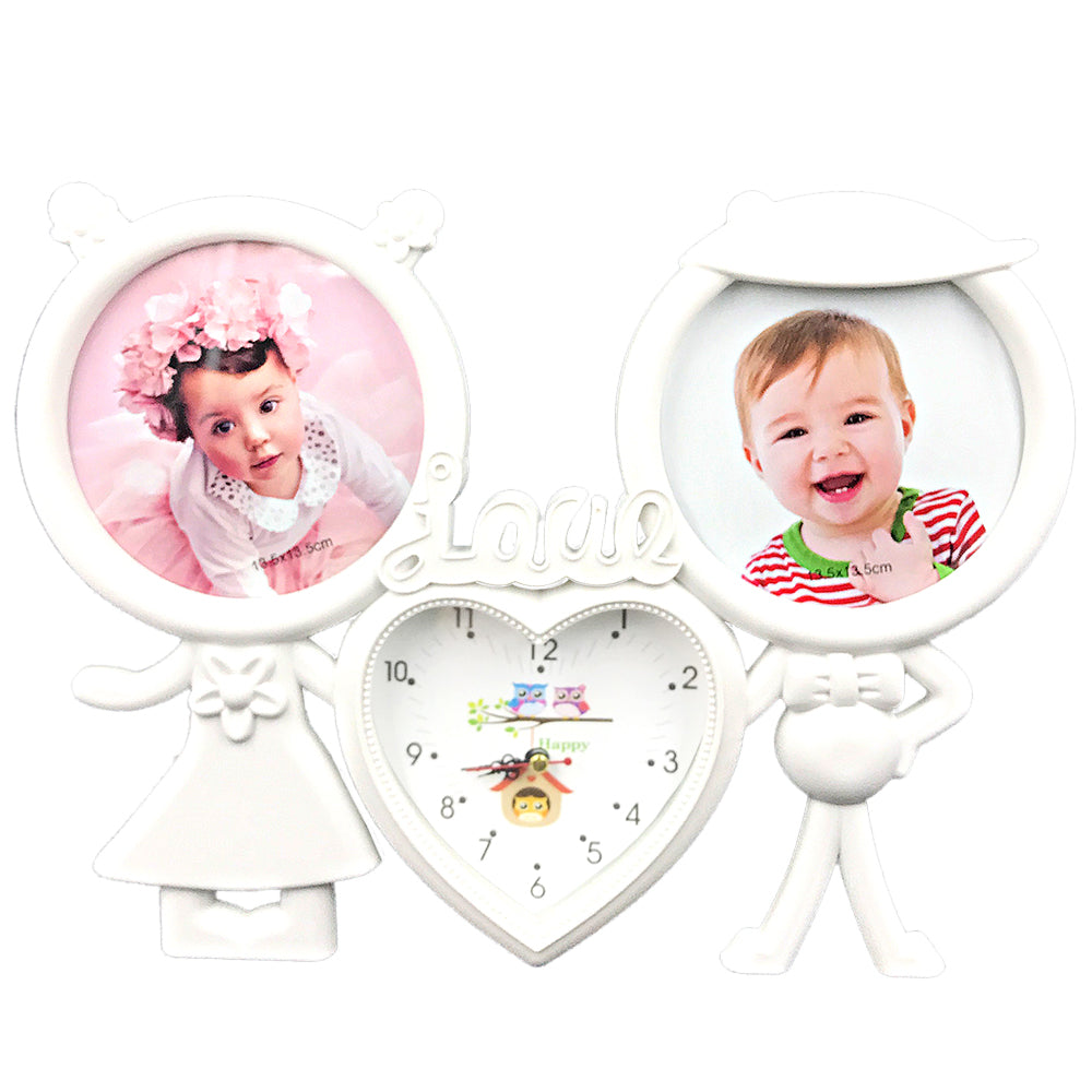 Rama foto ceas Cuplu 2 poz