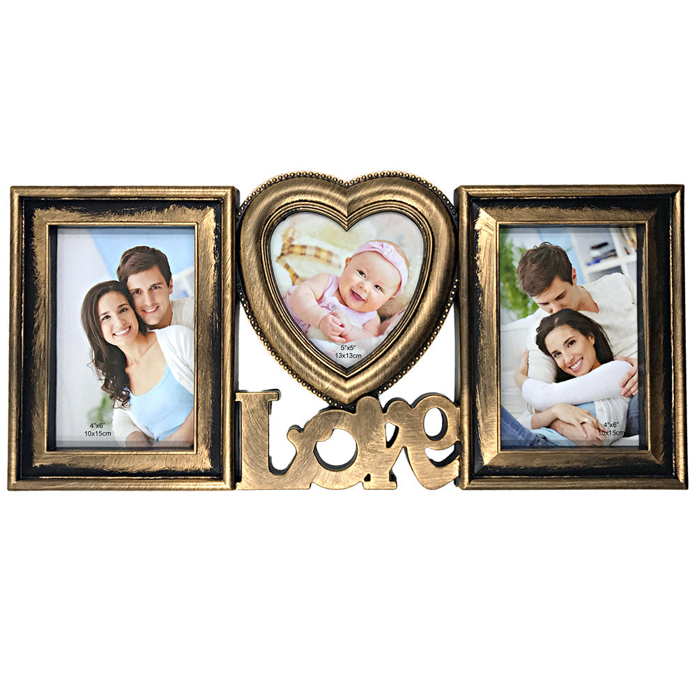 Rama foto colaj Wenge Love 3 poze