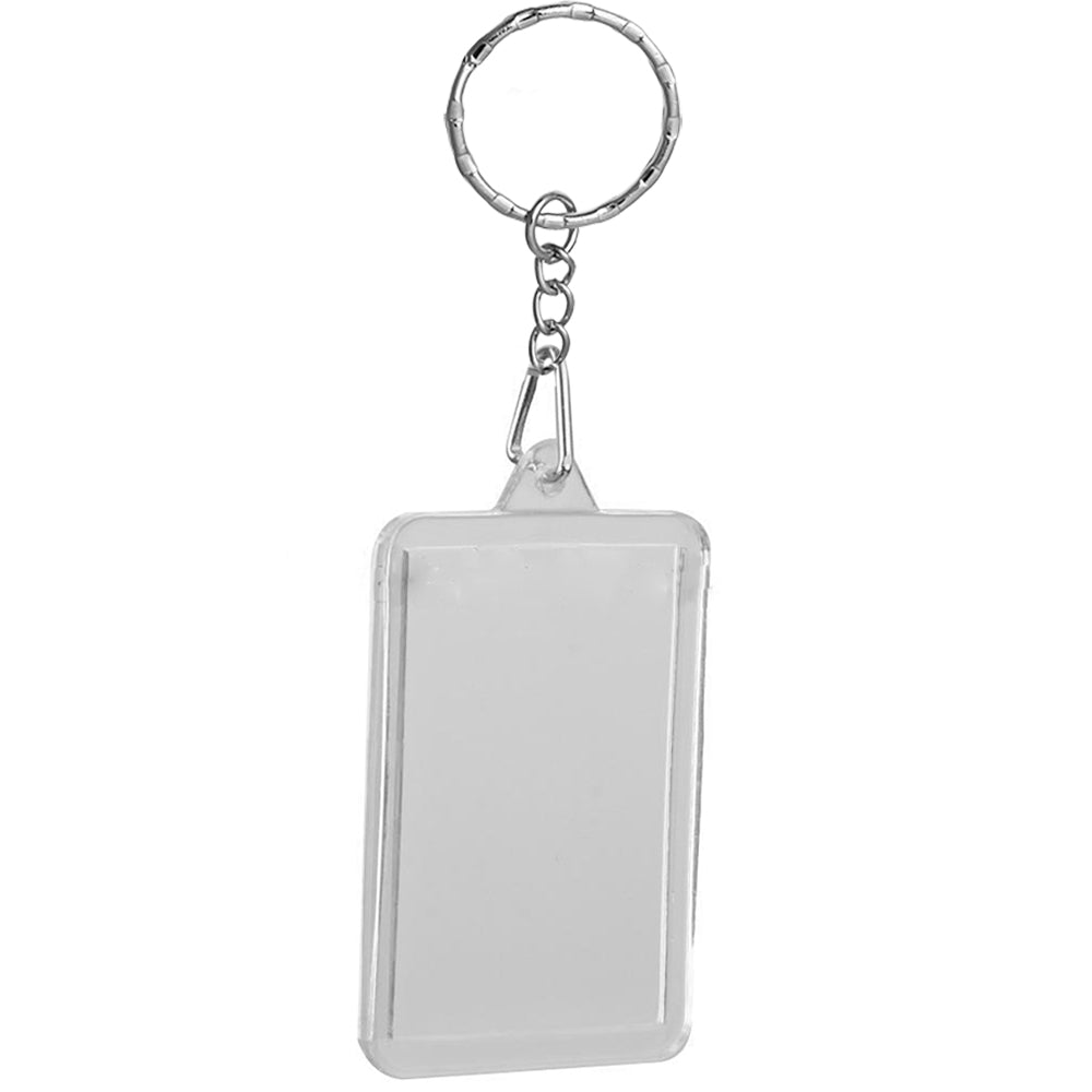 Breloc plastic insertie foto 6x3