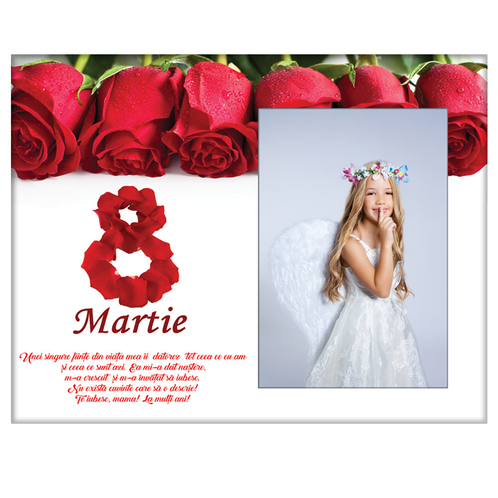 Rama foto sticla 8 MARTIE 1