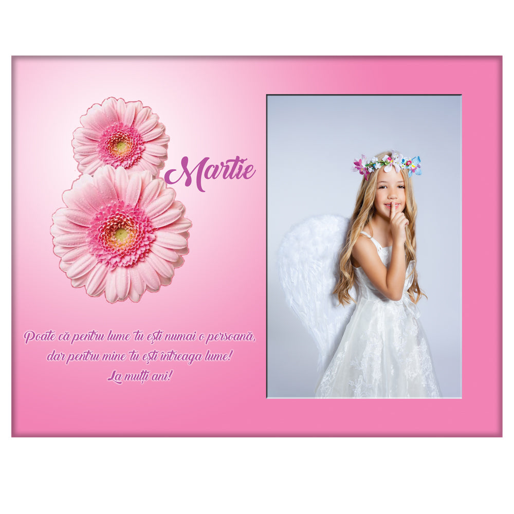 Rama foto sticla 8 MARTIE 2