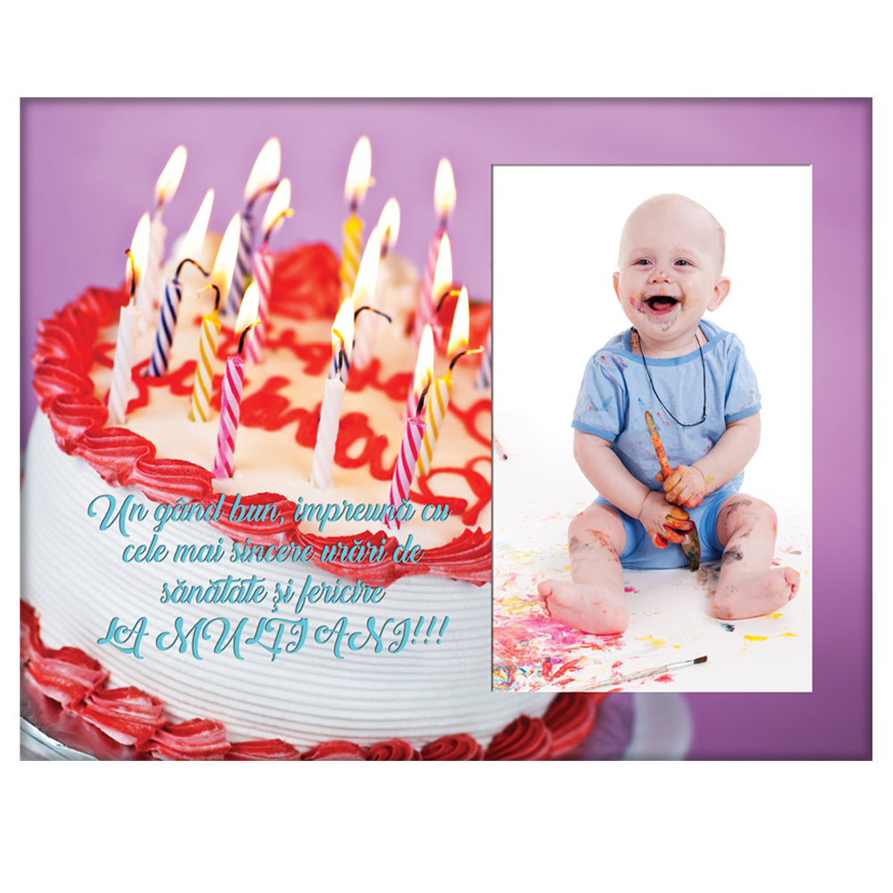 Rama foto sticla LA MULTI ANI 1