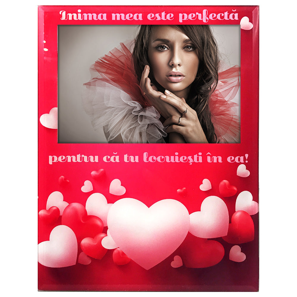 Rama foto sticla TE IUBESC 5