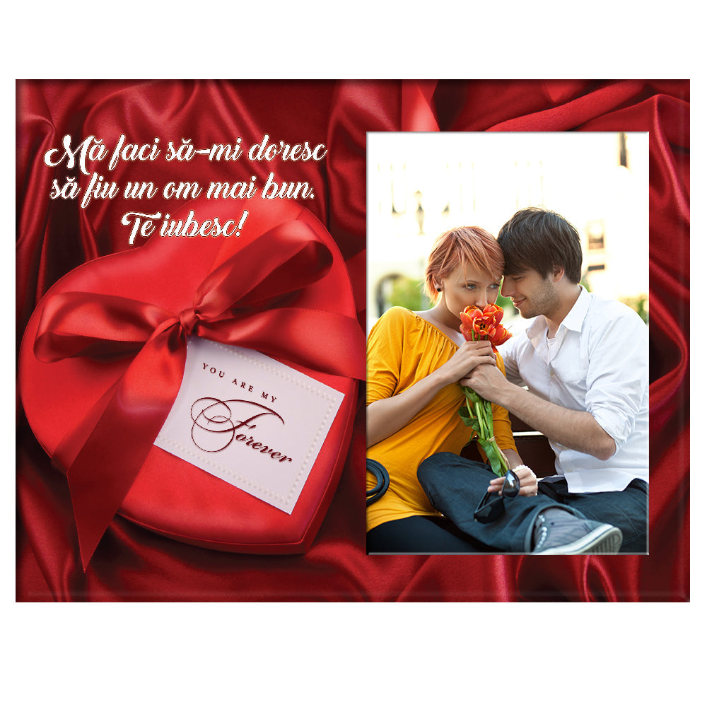 Rama foto sticla TE IUBESC 7