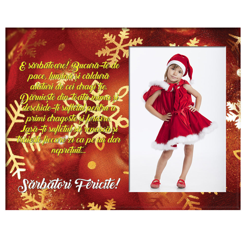 Rama foto sticla CRACIUN 4