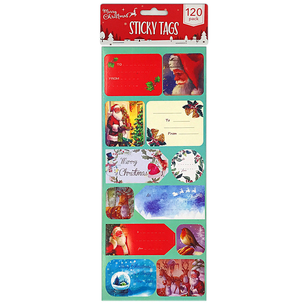 Stickere Craciun2 - set 120 buc