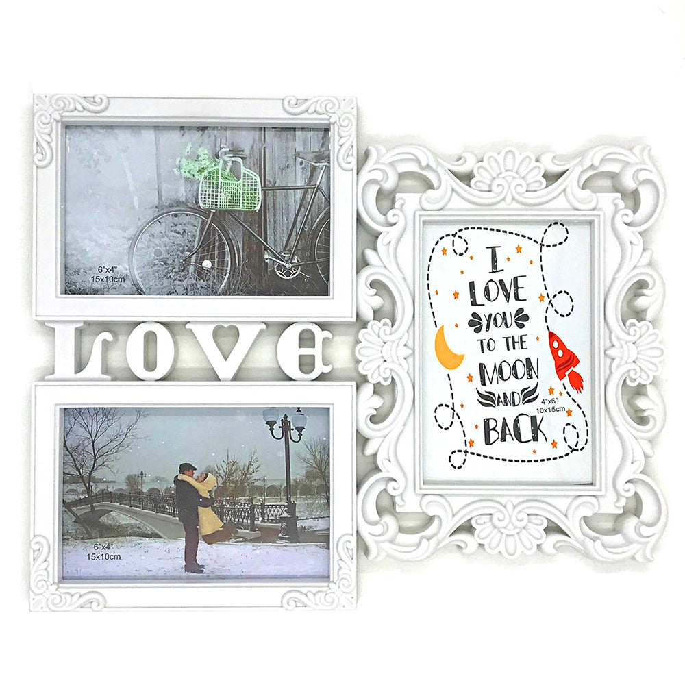 Rama foto colaj LOVE FLOWER 3 poze