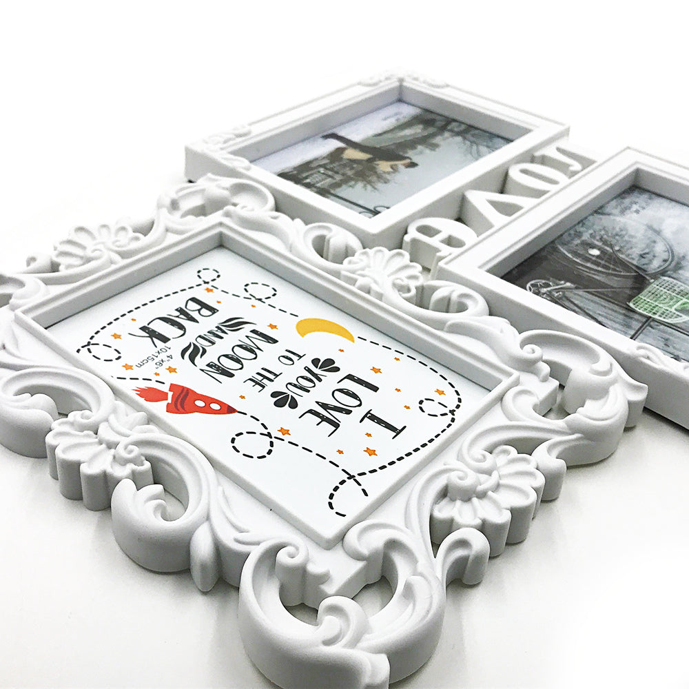 Rama foto colaj LOVE FLOWER 3 poze