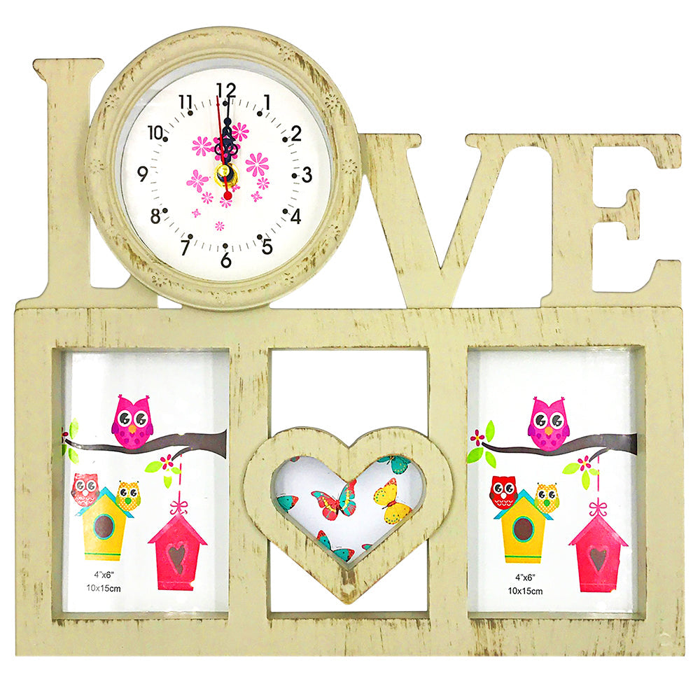 Rama foto ceas LOVE 3 poze