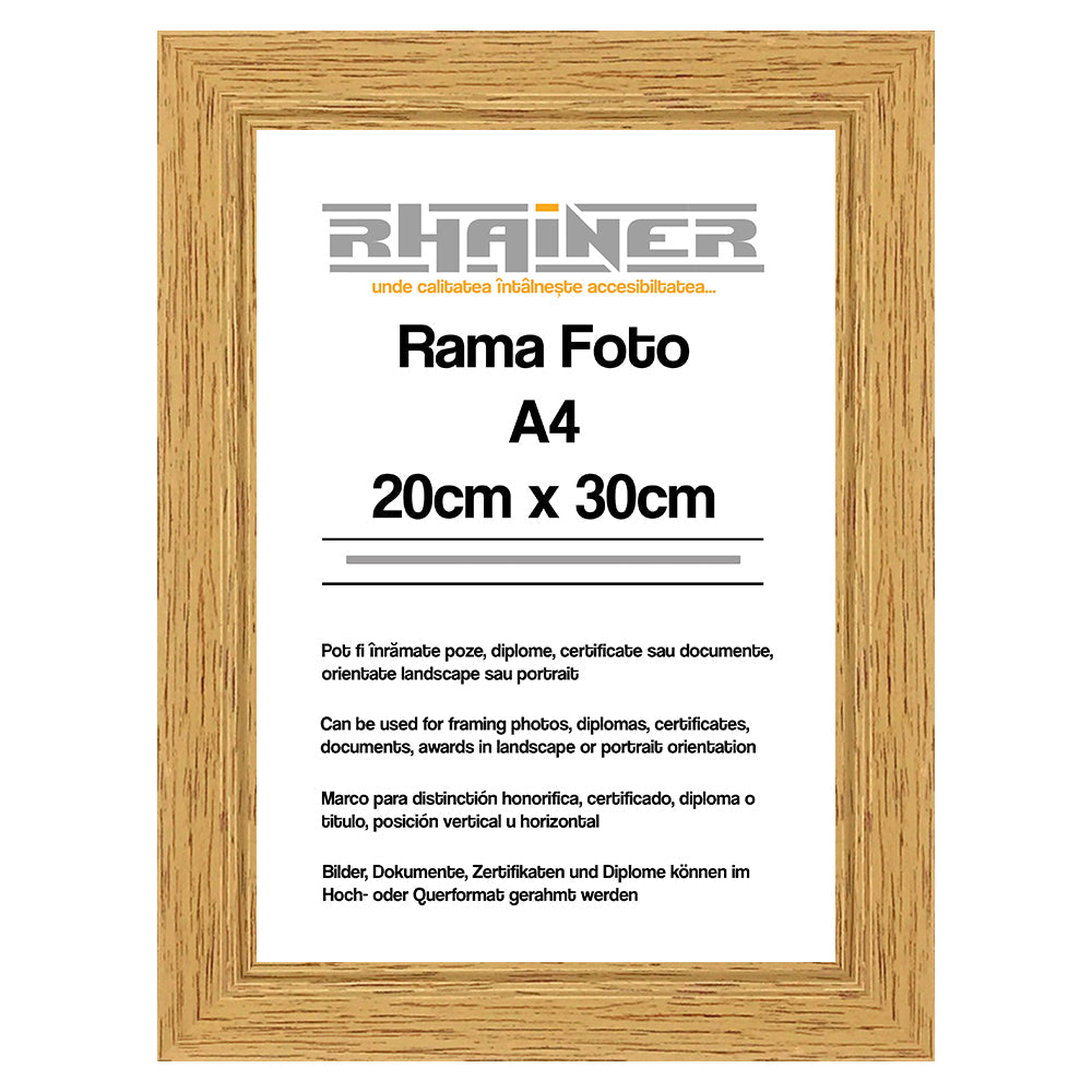 Rama foto Madrid A4 cafe