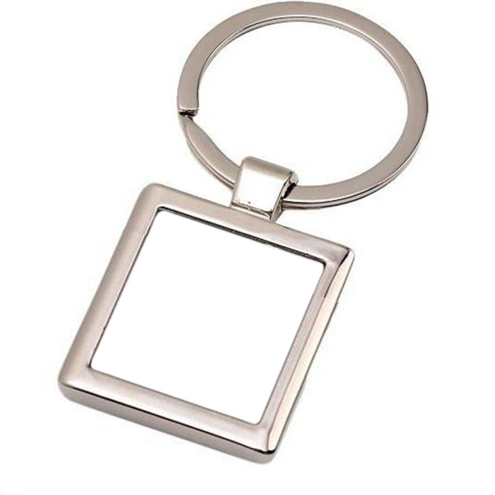 Breloc metalic patrat sublimabil