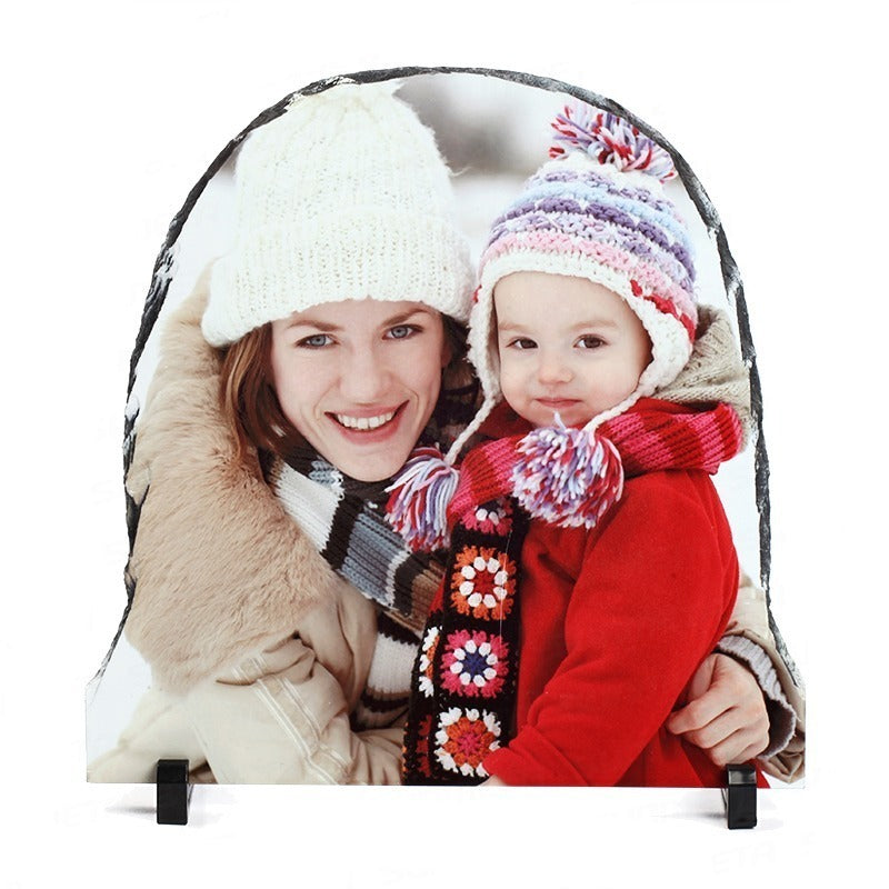 Placa ardezie semirotunda