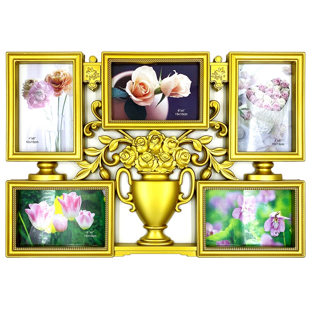 Rama foto colaj CUPA aurie