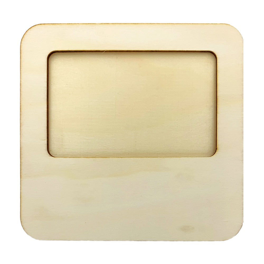 Rama foto lemn patrat