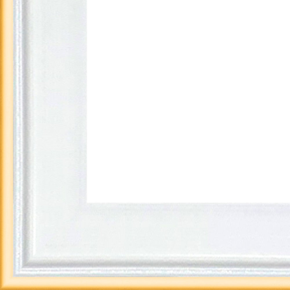 Rama foto Barcelona alb+negru A4