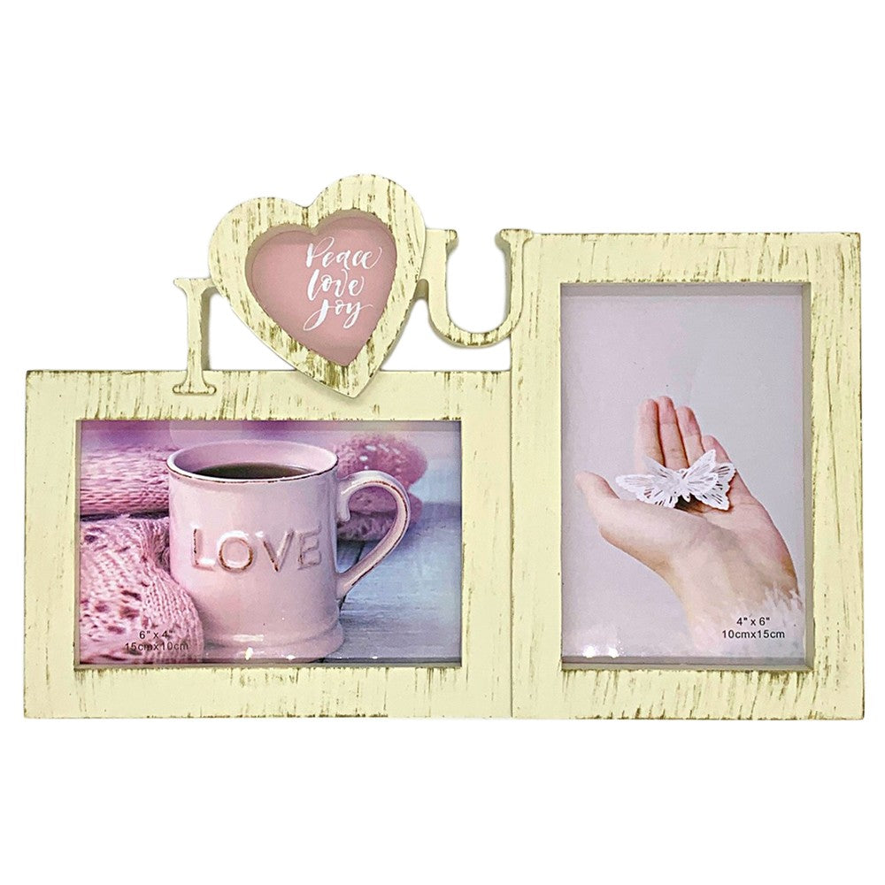 Rama foto I LOVE YOU 2 poze