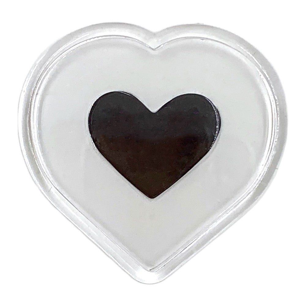 Magnet plastic insertie foto inima