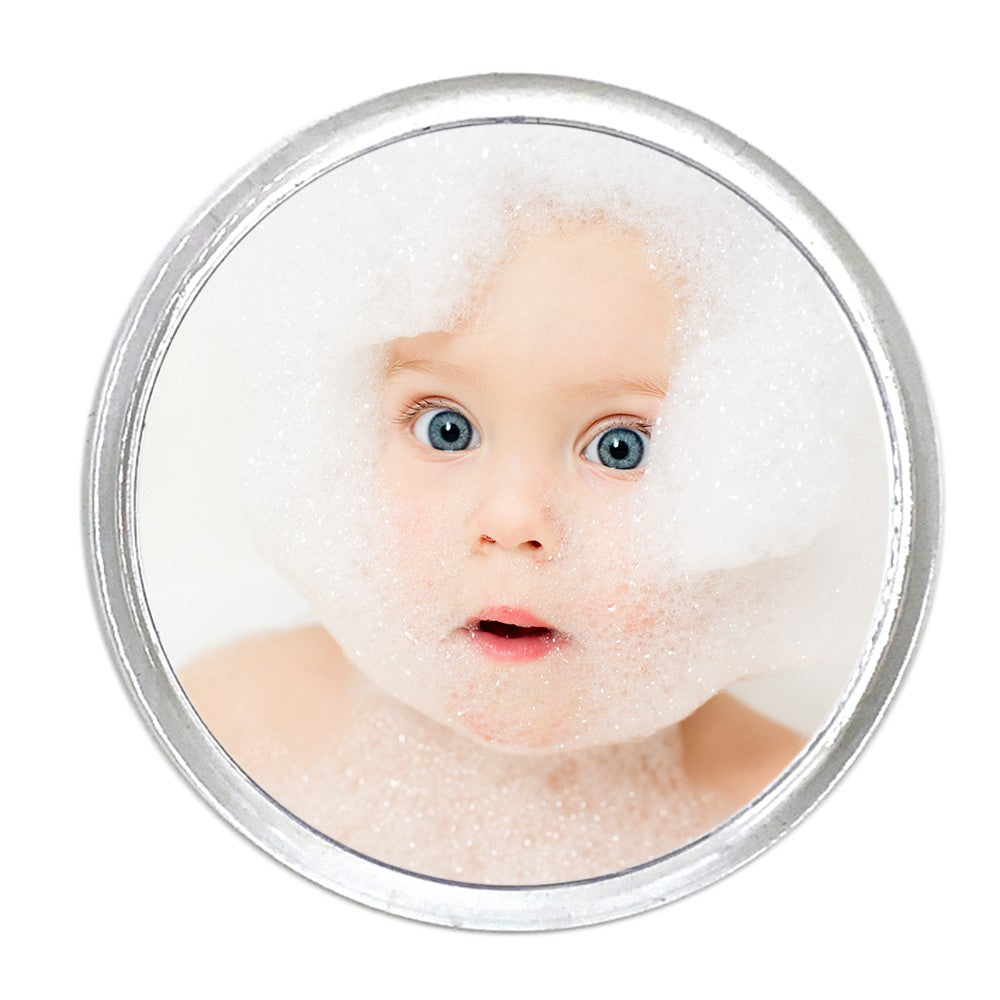 Magnet plastic insertie foto rotund Ø6cm