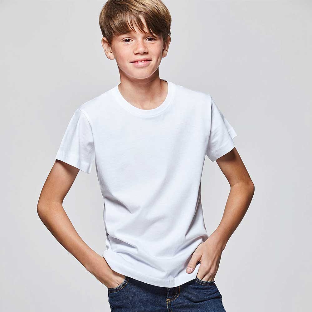 Tricou bumbac alb pentru copii si bebelusi BEAGLE