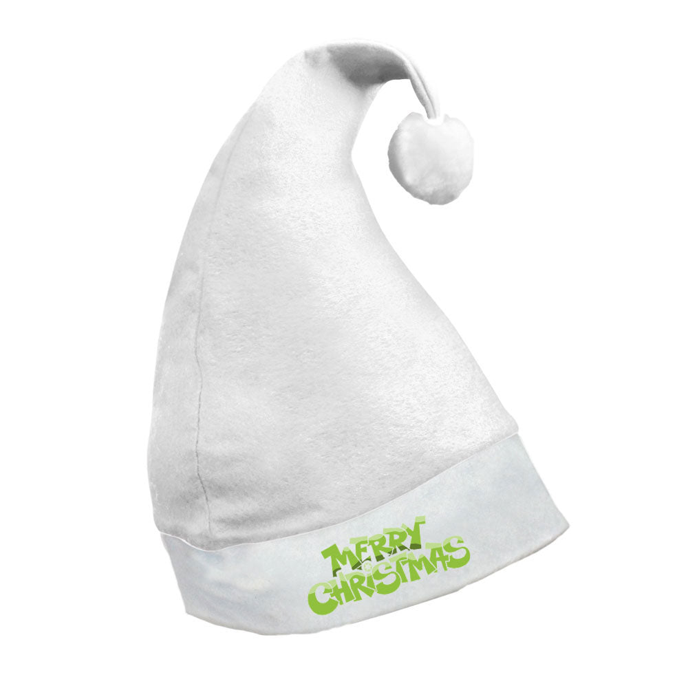 Caciula Mos Craciun sublimabila alba