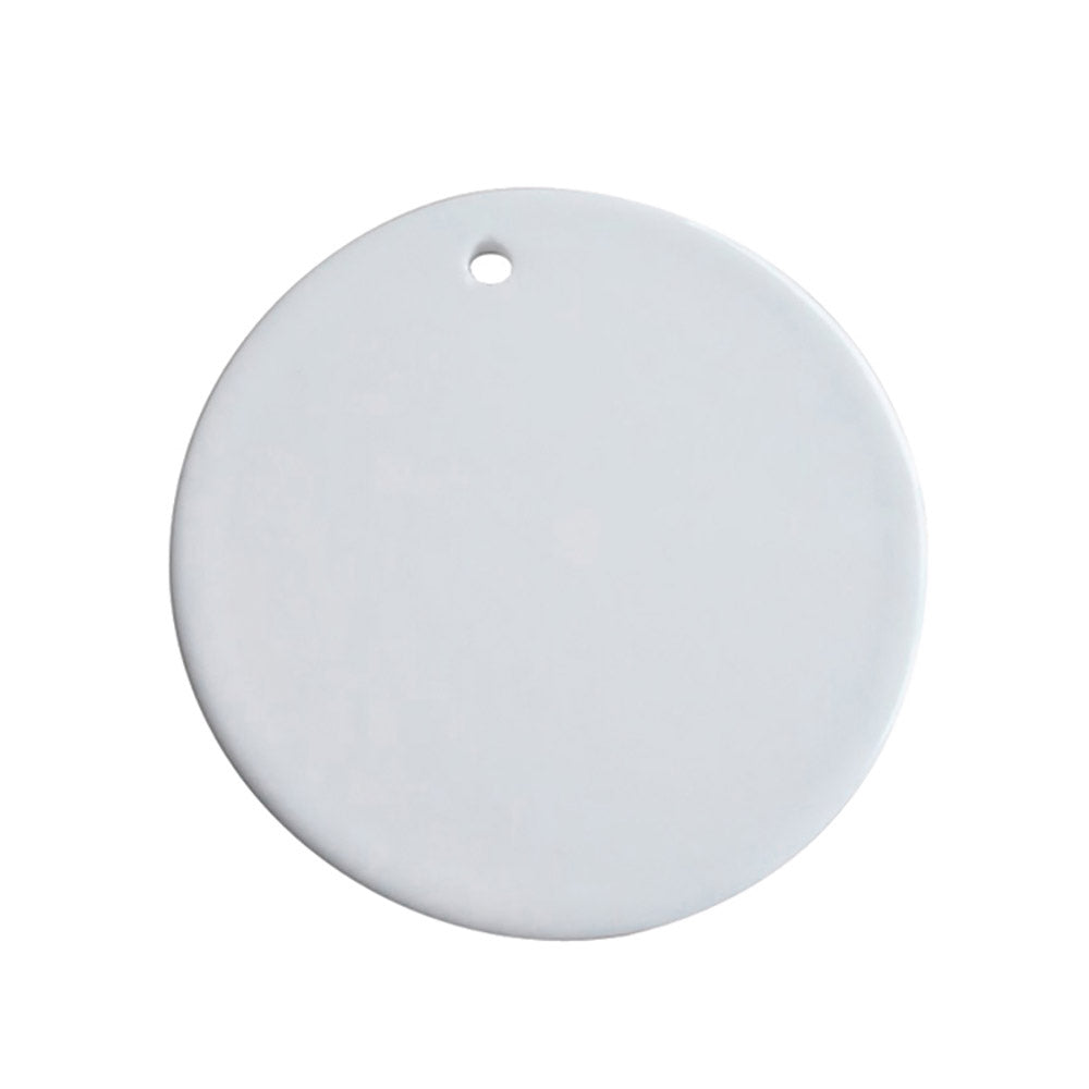 Ornament Craciun ceramica sublimabil rotund