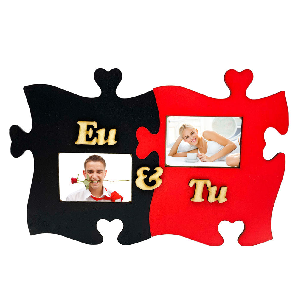 Rama foto lemn EU & TU 2 poze