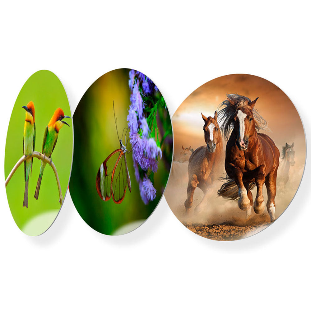 Placa aluminiu sublimabila Ø 8cm