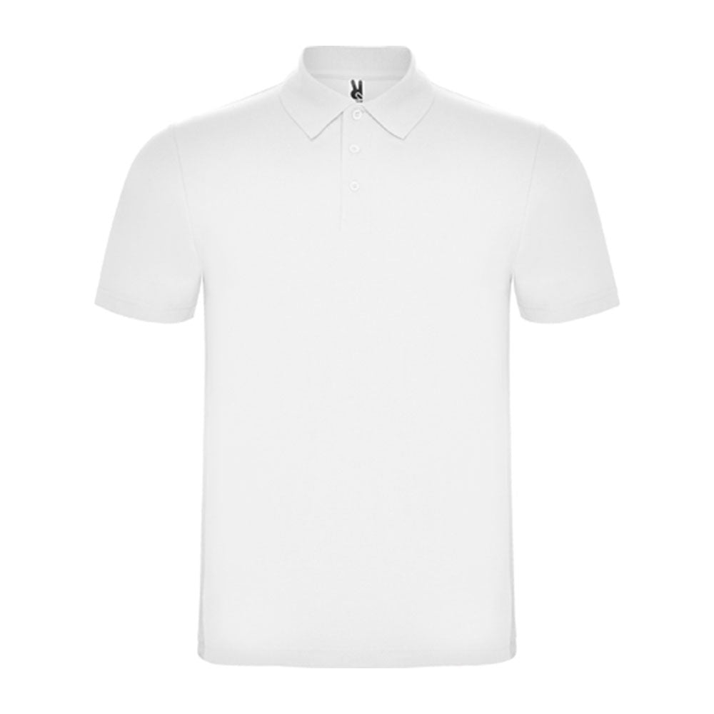 Tricou polo bumbac 100% Roly AUSTRAL alb