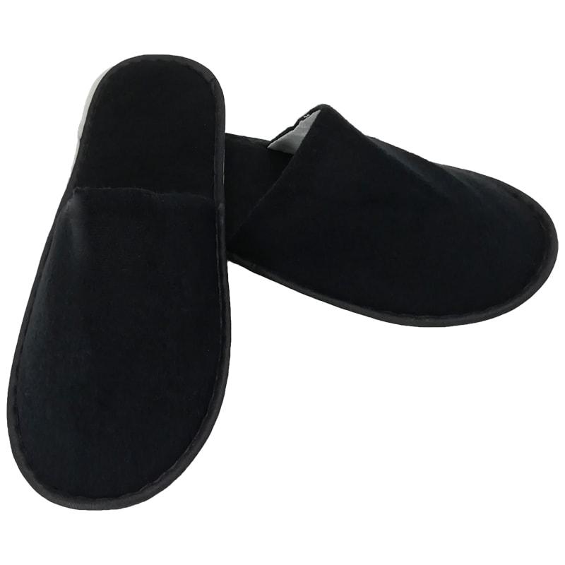 Papuci hotelieri netesuti negri
