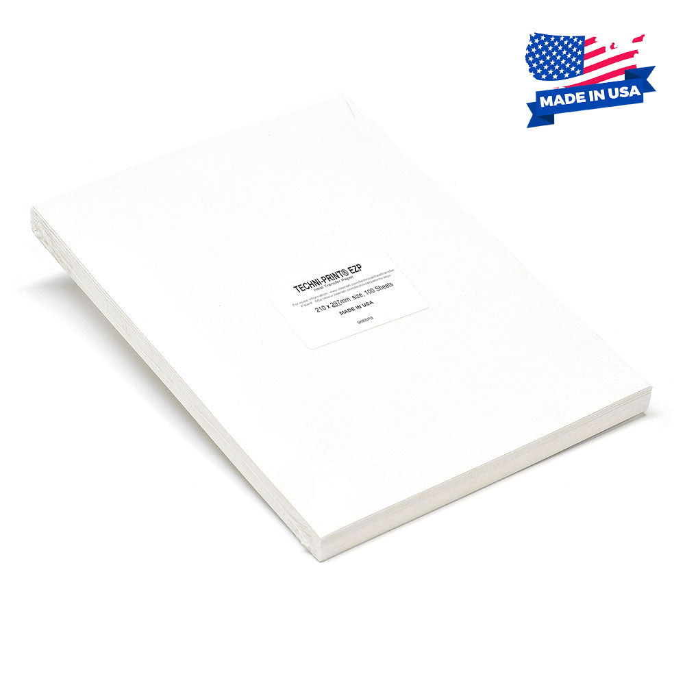 Folie LASER bumbac alb TechniPrint EZP A4 100 coli