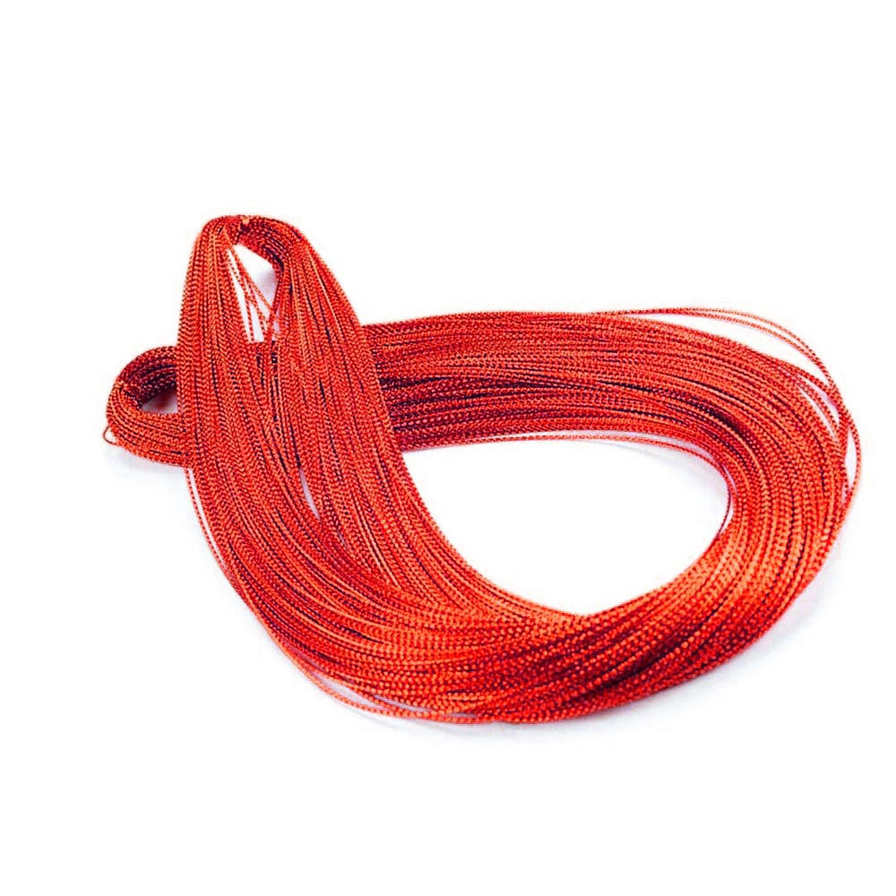 Set 100 snur rosu metalic