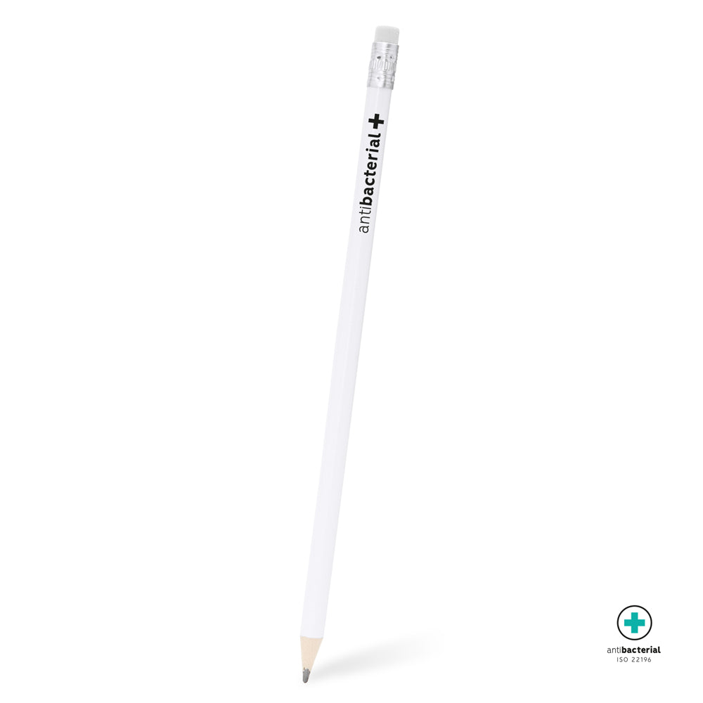 Creion alb antibacterial - set 10buc