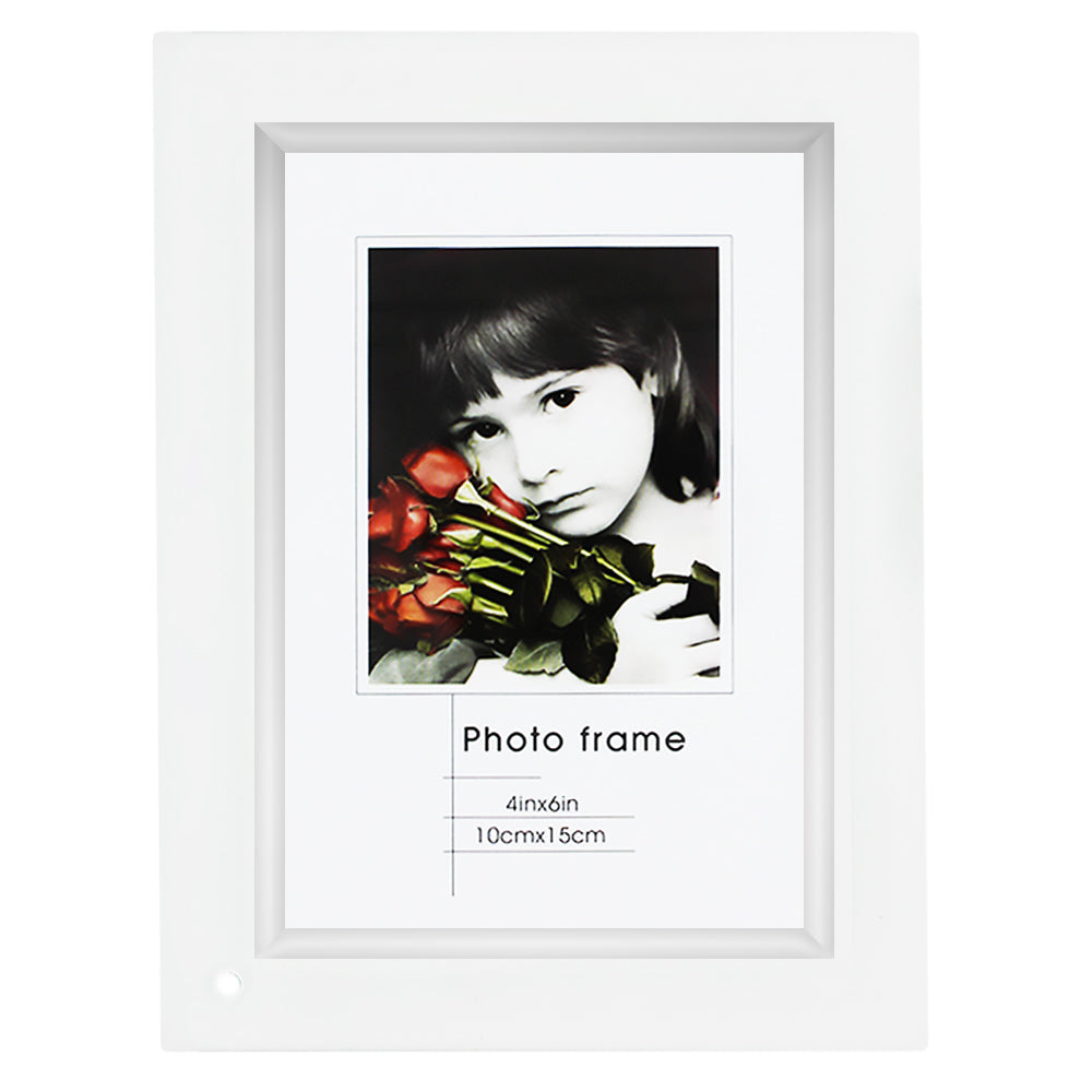 Rama foto sticla transparenta argintiu 10x15