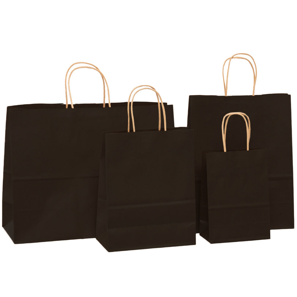 Sacosa kraft neagra 22x23