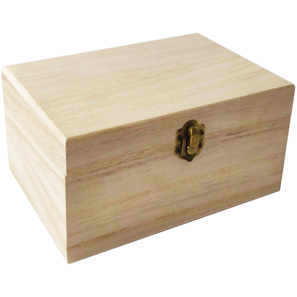 Cutie lemn dreptunghiulara MAXI 15x7x10 cm